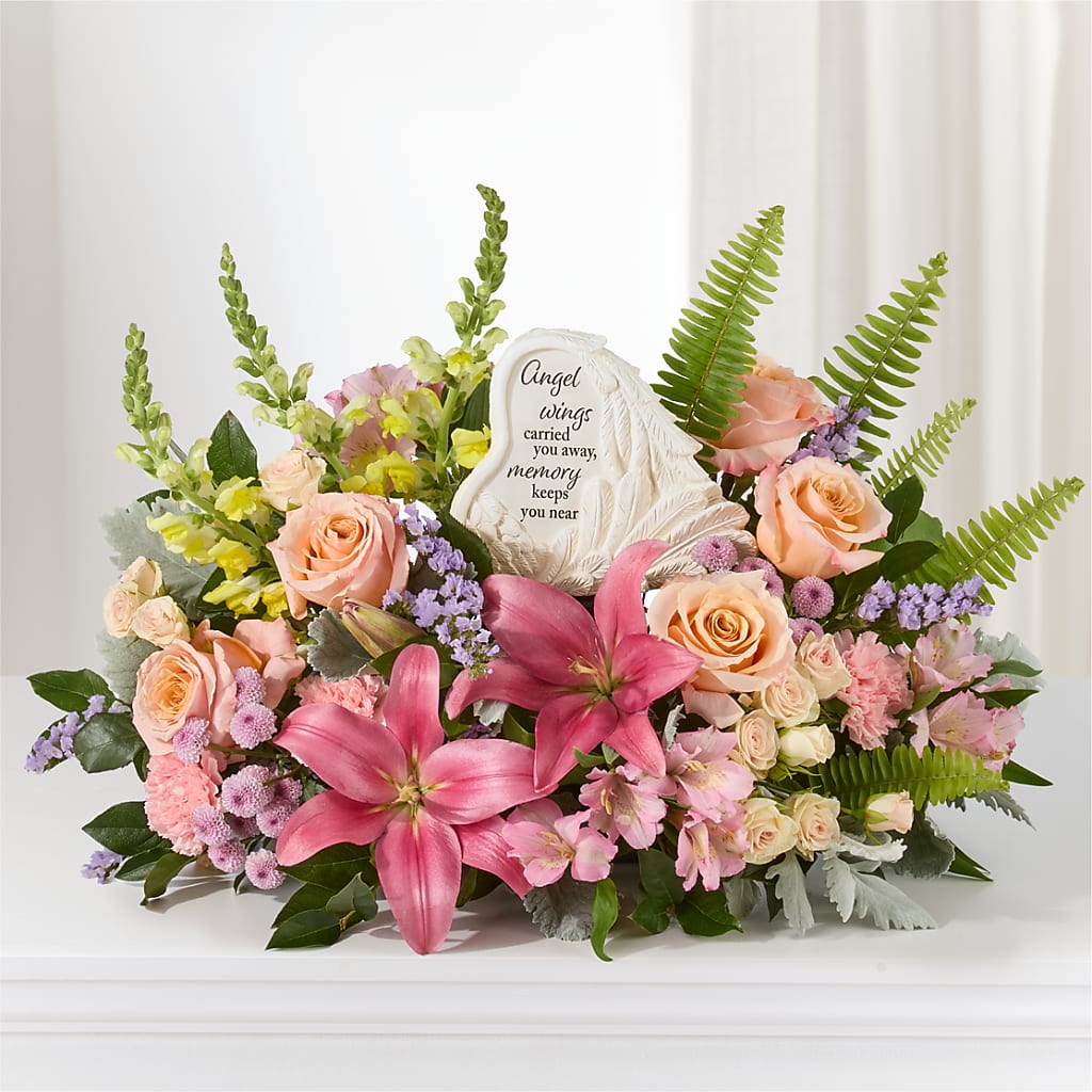 Gentle Light Arrangement – Usa Flowershop Llc, Pompano Beach FL