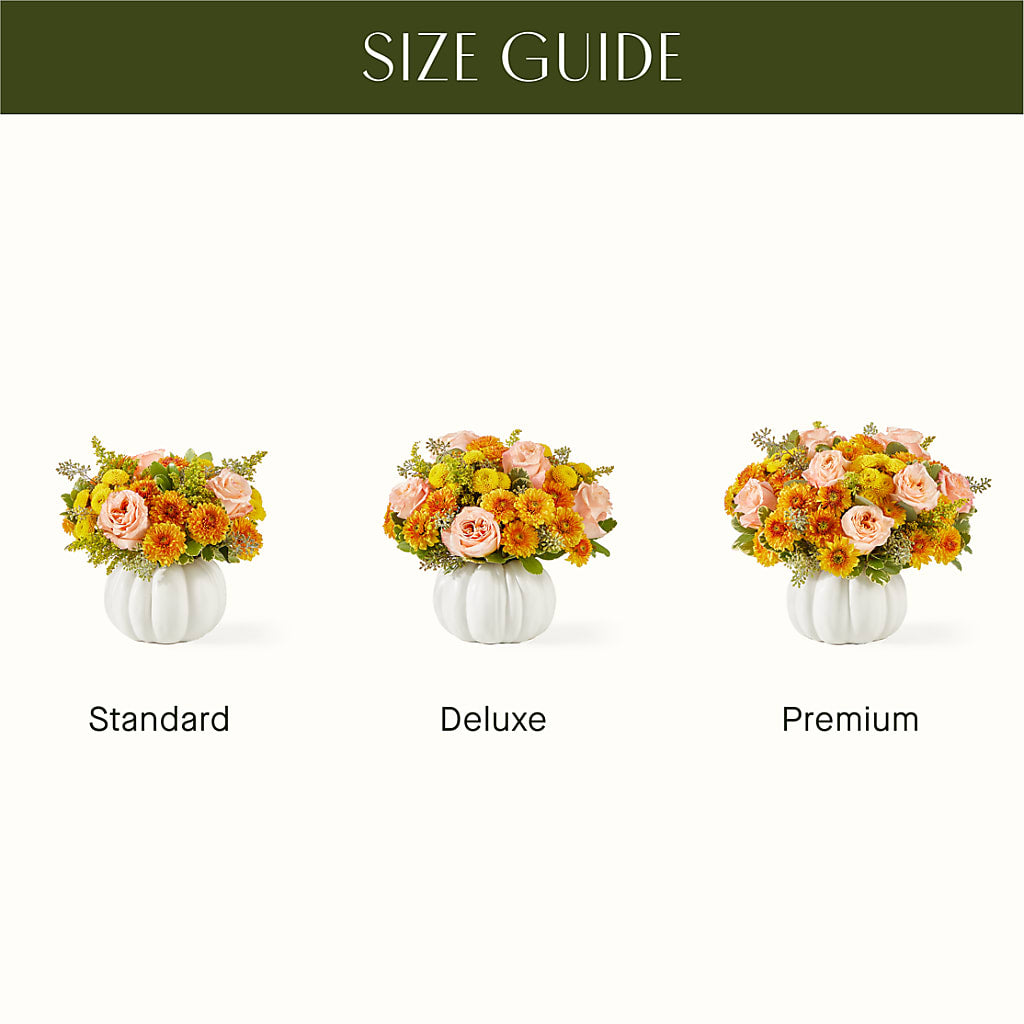 Peachy Pumpkin – Usa Flowershop Llc, Pompano Beach FL