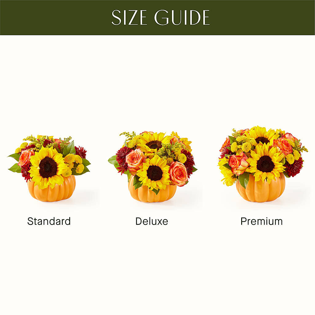Golden Gourd Pumpkin Bouquet – Usa Flowershop Llc, Pompano Beach FL