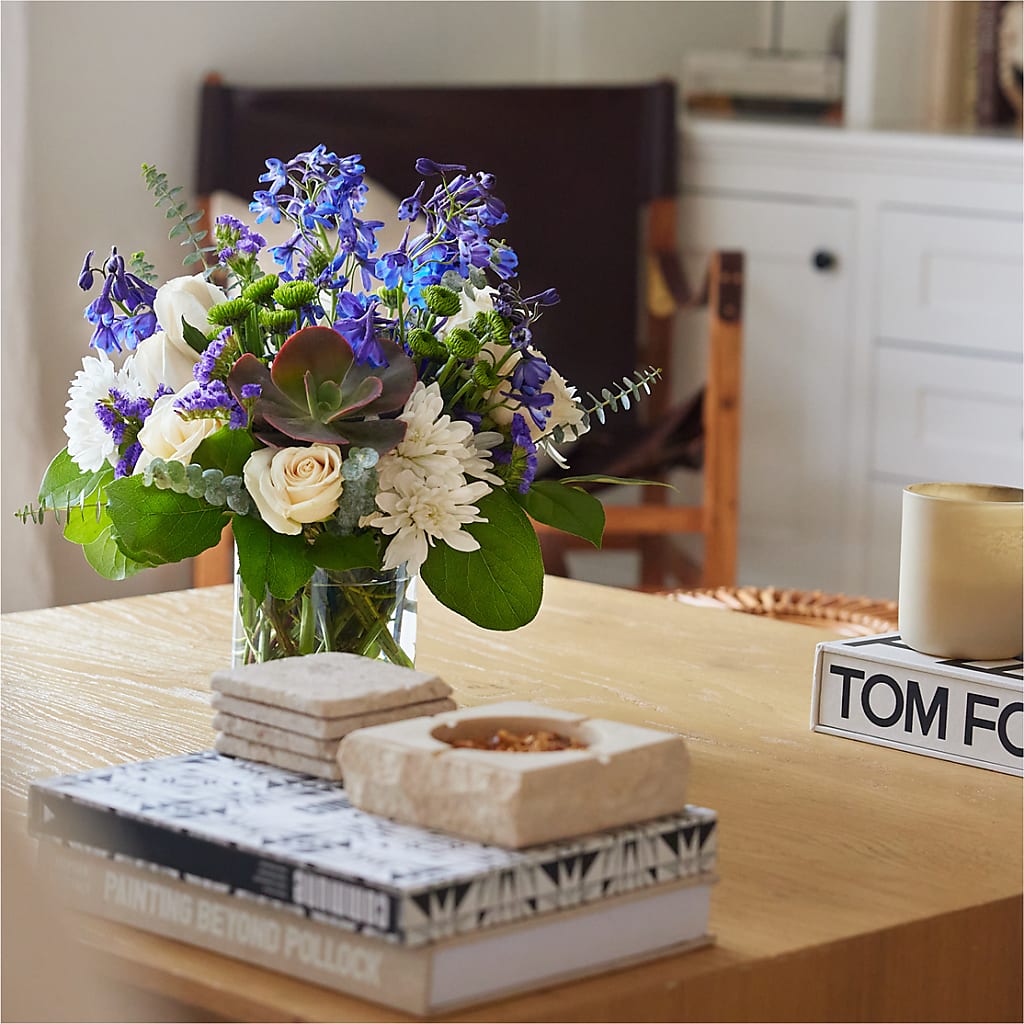 Cerulean Waves Bouquet – Usa Flowershop Llc, Pompano Beach FL