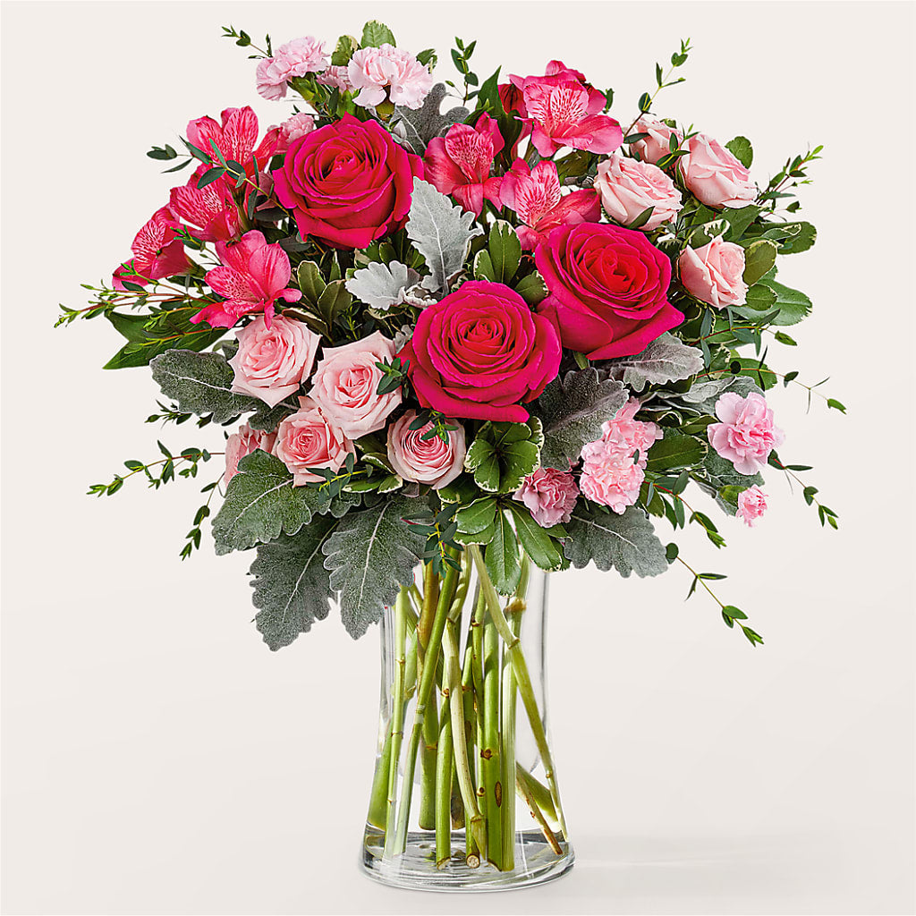 Tickled Pink Bouquet – Usa Flowershop Llc, Pompano Beach FL