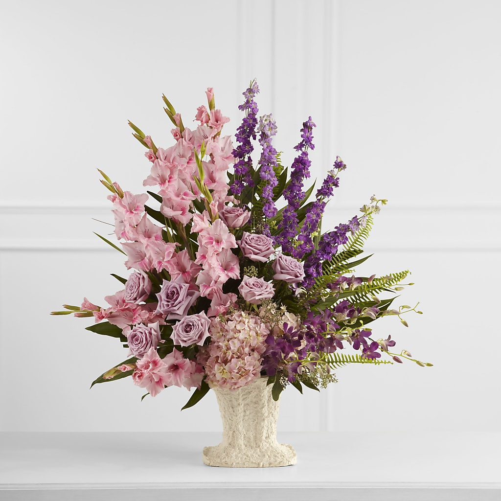 Flowing Garden Arrangement – Usa Flowershop Llc, Pompano Beach FL