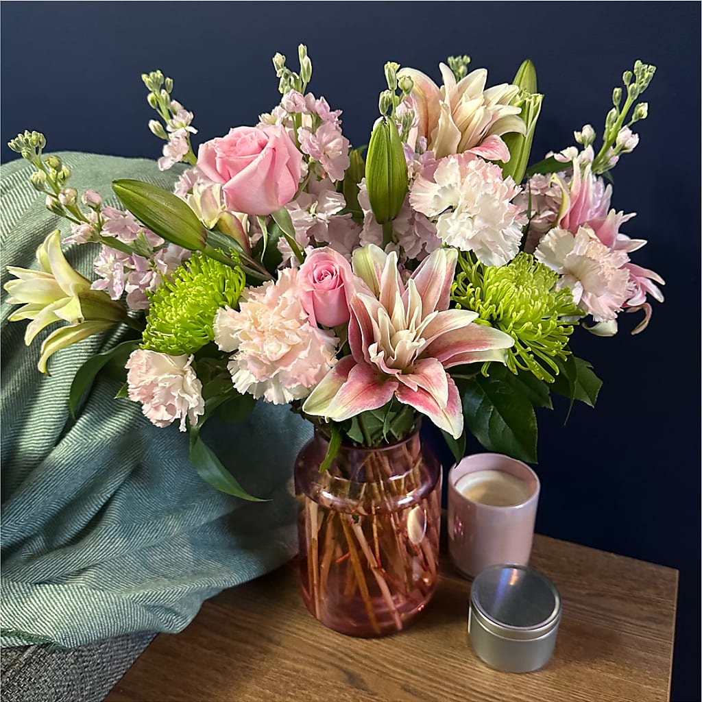 Pretty in Pink Bouquet – Usa Flowershop Llc, Pompano Beach FL