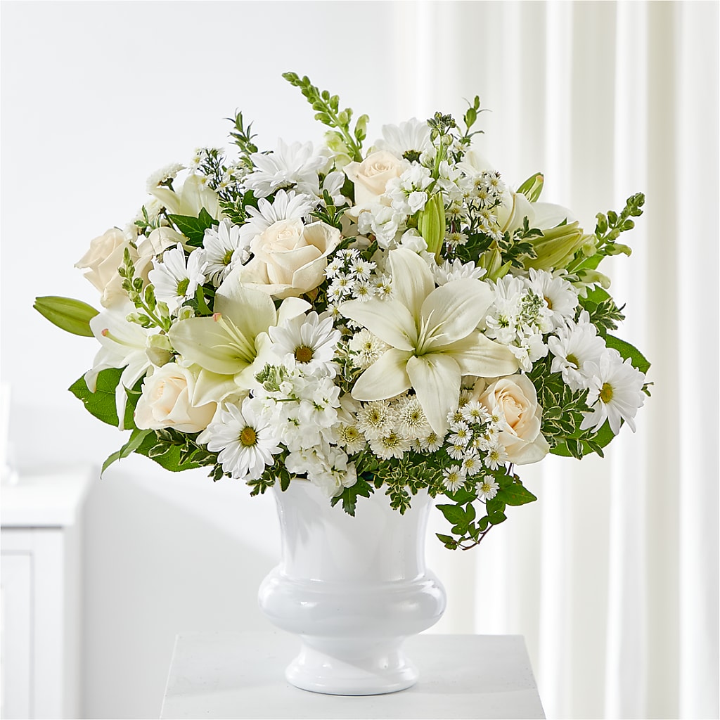 Uplifting Urn Arrangement – Usa Flowershop Llc, Pompano Beach FL