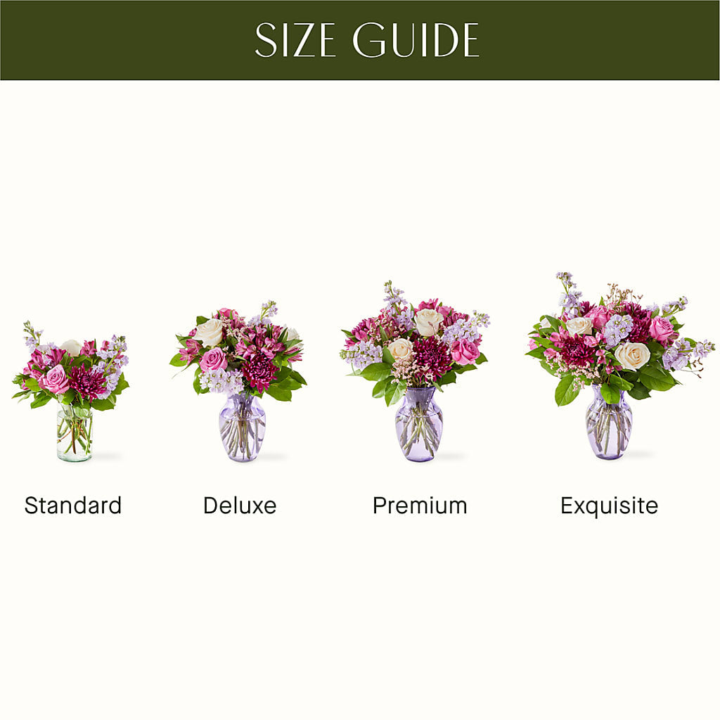 Amethyst Dreams Bouquet – Usa Flowershop Llc, Pompano Beach FL