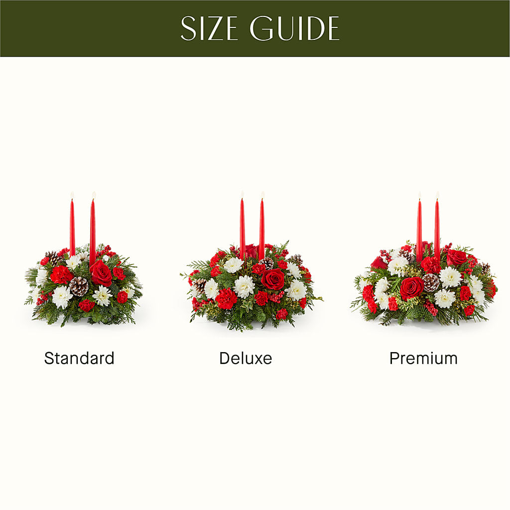 Holiday Soiree Centerpiece – Usa Flowershop Llc, Pompano Beach FL