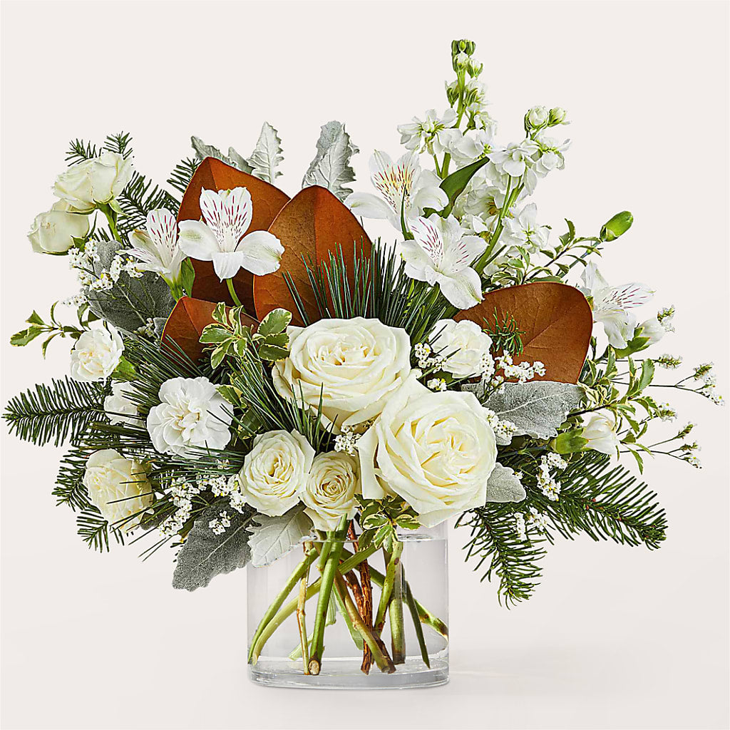 Fresh Snowfall Bouquet – Usa Flowershop Llc, Pompano Beach FL