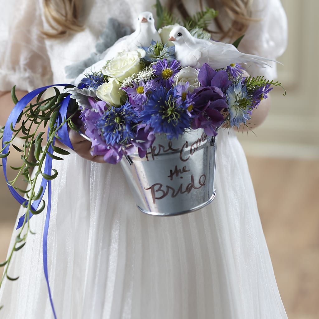 Enchantment Flower Girl Arrangement – Usa Flowershop Llc, Pompano Beach FL
