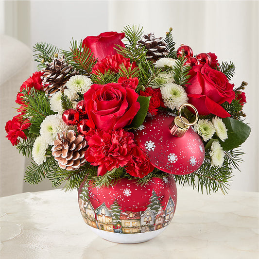 Christmas Carols Ornament –  Usa Flowershop Llc, Pompano Beach FL