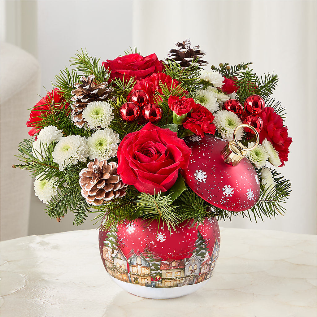 Christmas Carols Ornament –  Usa Flowershop Llc, Pompano Beach FL