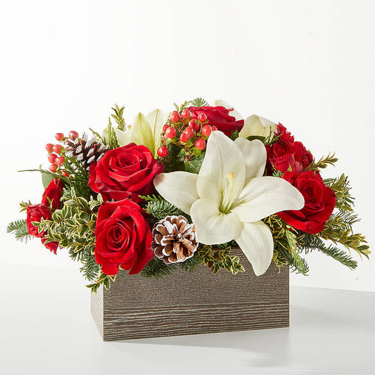 Snowy Wonderland Bouquet –  Usa Flowershop Llc, Pompano Beach FL