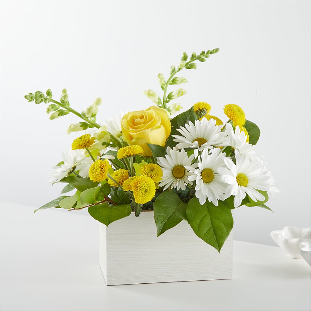 Sun Salutation Box Bouquet –  Usa Flowershop Llc, Pompano Beach FL