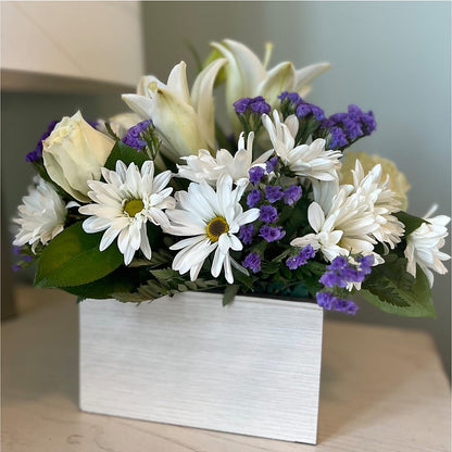 Beyond Blue Box Bouquet –  Usa Flowershop Llc, Pompano Beach FL