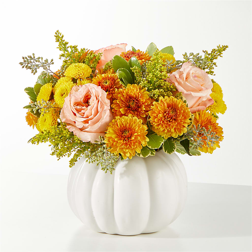 Peachy Pumpkin –  Usa Flowershop Llc, Pompano Beach FL