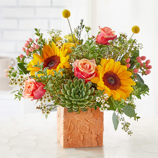 Sunflower Season Bouquet –  Usa Flowershop Llc, Pompano Beach FL