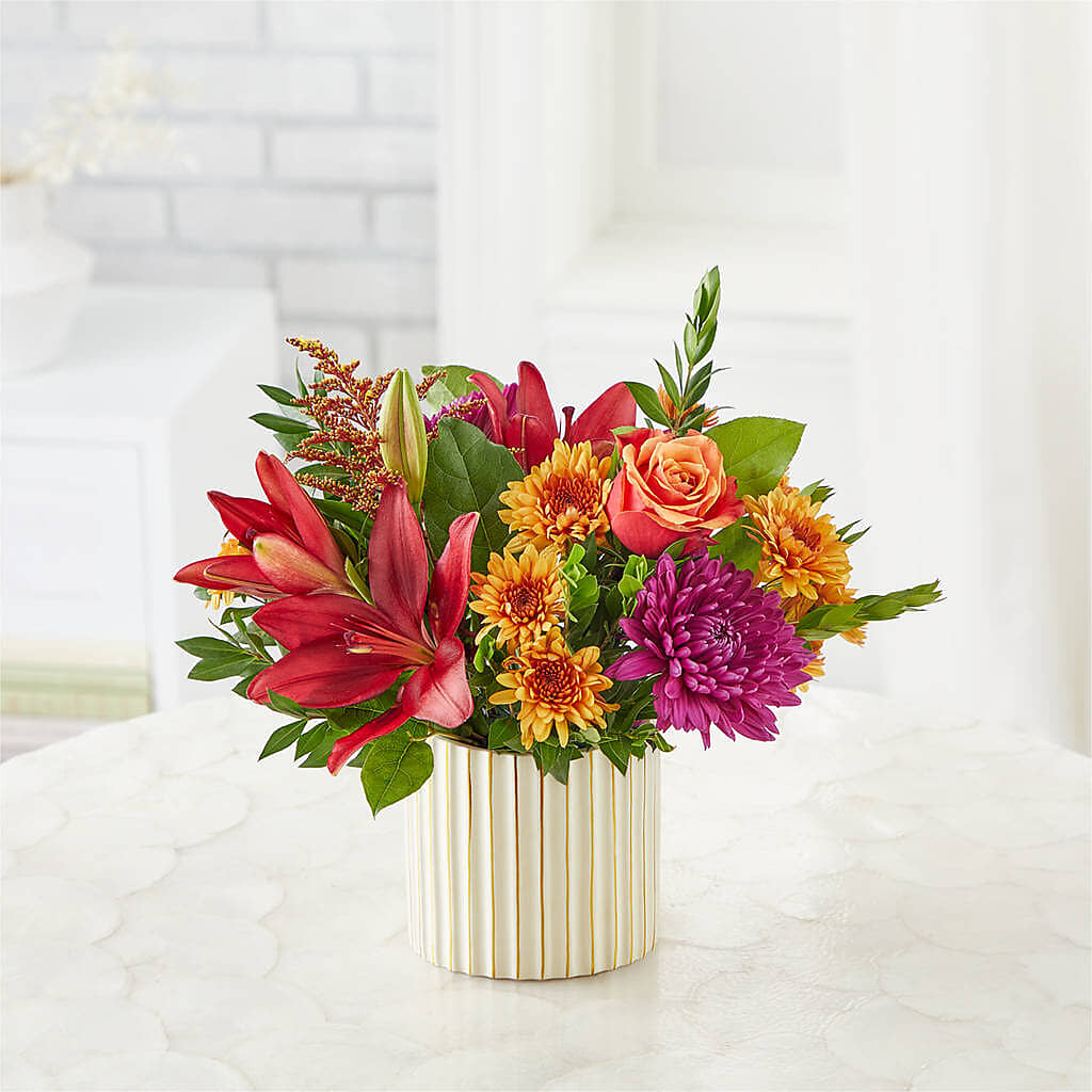 Burgundy Landscape Bouquet –  Usa Flowershop Llc, Pompano Beach FL
