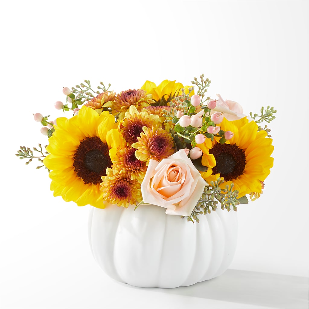 Pumpkin to Talk About Bouquet –  Usa Flowershop Llc, Pompano Beach FL
