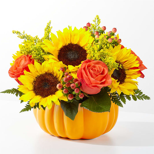 Pick of the Patch Pumpkin Bouquet –  Usa Flowershop Llc, Pompano Beach FL