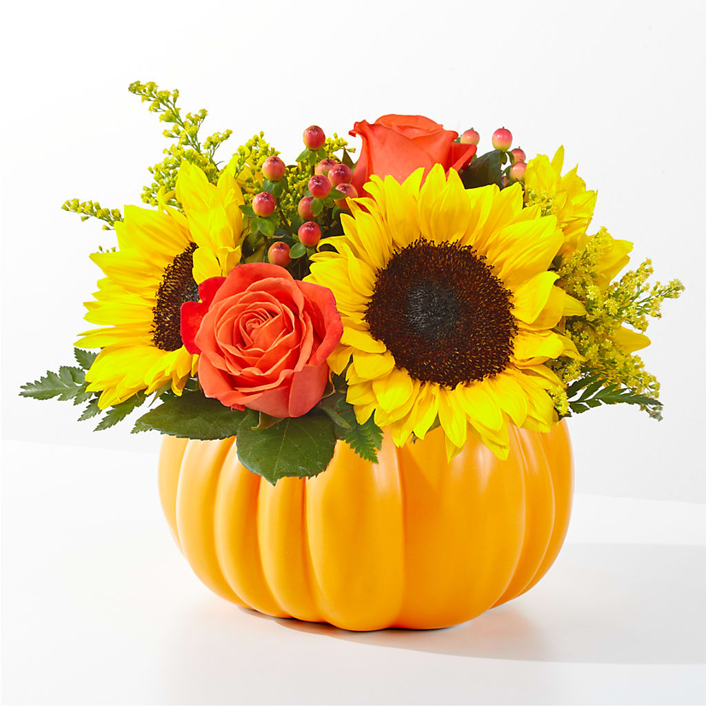 Pick of the Patch Pumpkin Bouquet –  Usa Flowershop Llc, Pompano Beach FL