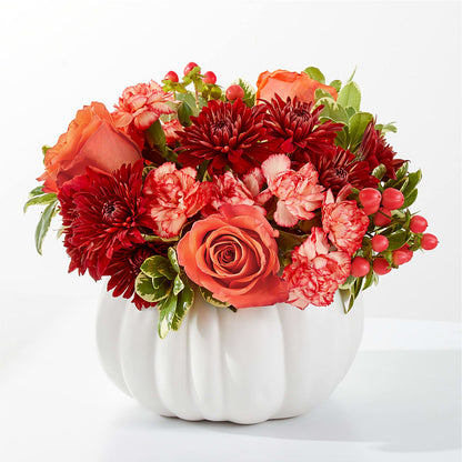 Autumn Air Pumpkin Bouquet –  Usa Flowershop Llc, Pompano Beach FL