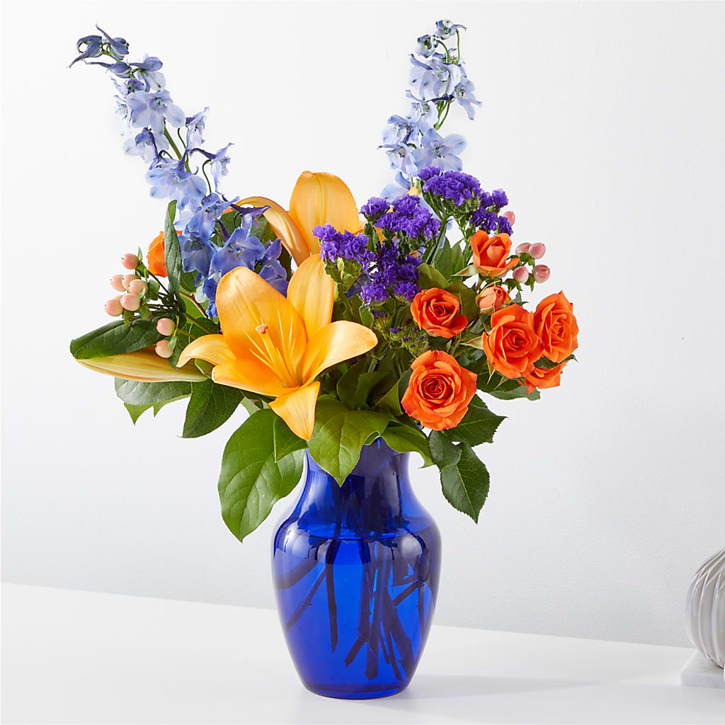 Radiant Citrus Bouquet –  Usa Flowershop Llc, Pompano Beach FL