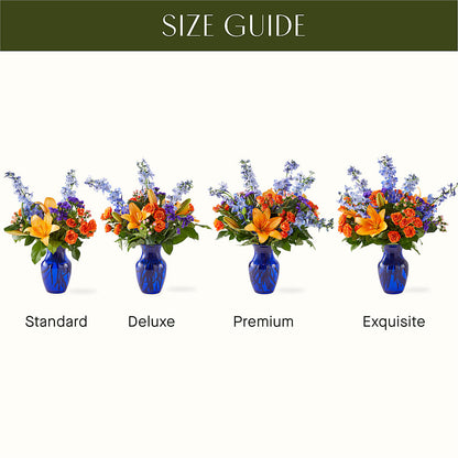 Radiant Citrus Bouquet –  Usa Flowershop Llc, Pompano Beach FL