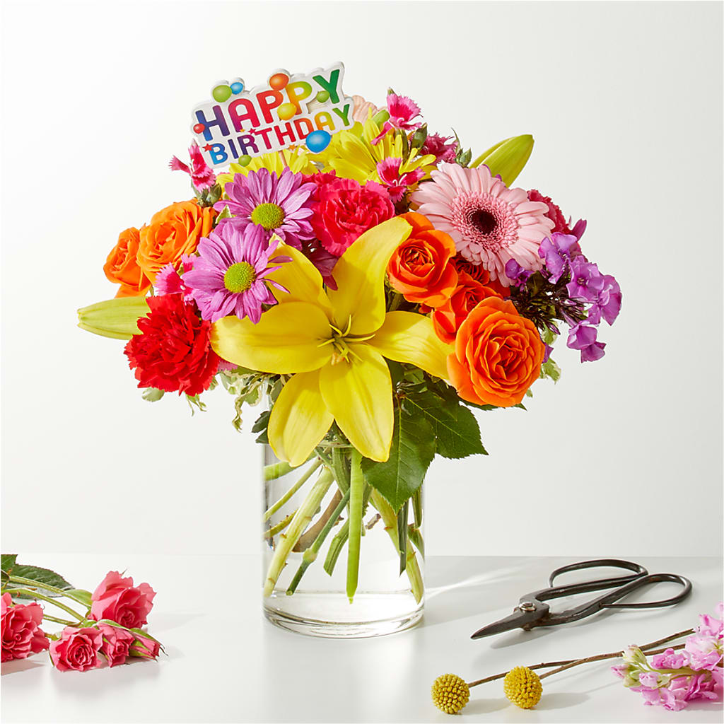 Cue the Confetti - A Florist Original –  Usa Flowershop Llc, Pompano Beach FL