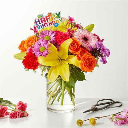 Cue the Confetti - A Florist Original –  Usa Flowershop Llc, Pompano Beach FL