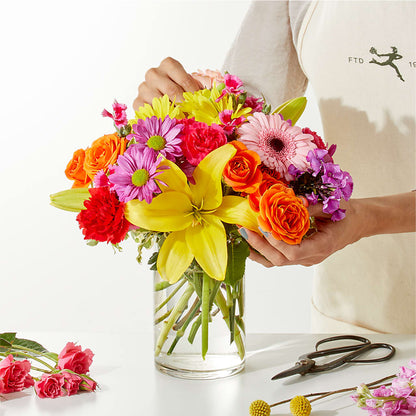 Cue the Confetti - A Florist Original –  Usa Flowershop Llc, Pompano Beach FL
