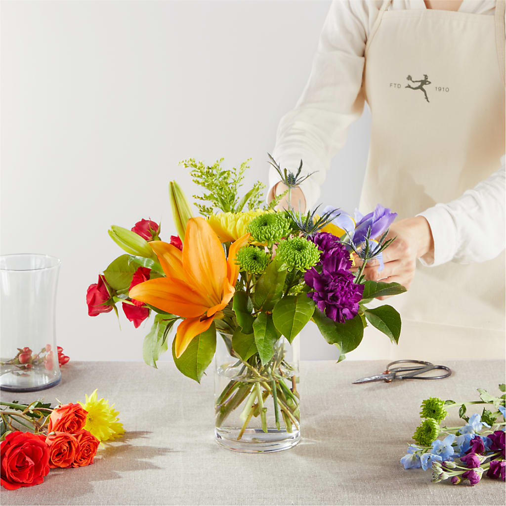 Summer Spectra - A Florist Original –  Usa Flowershop Llc, Pompano Beach FL
