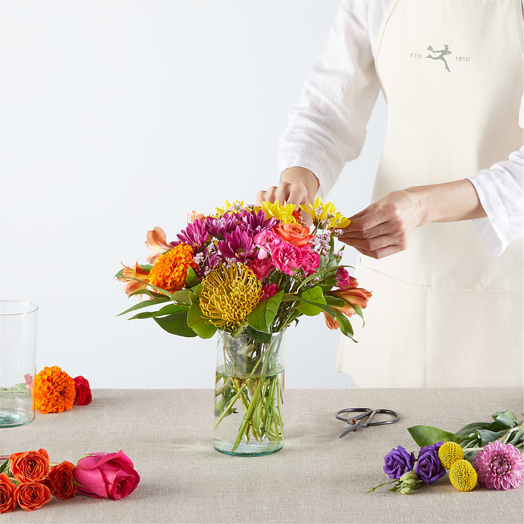Feast of Color – A Florist Original –  Usa Flowershop Llc, Pompano Beach FL