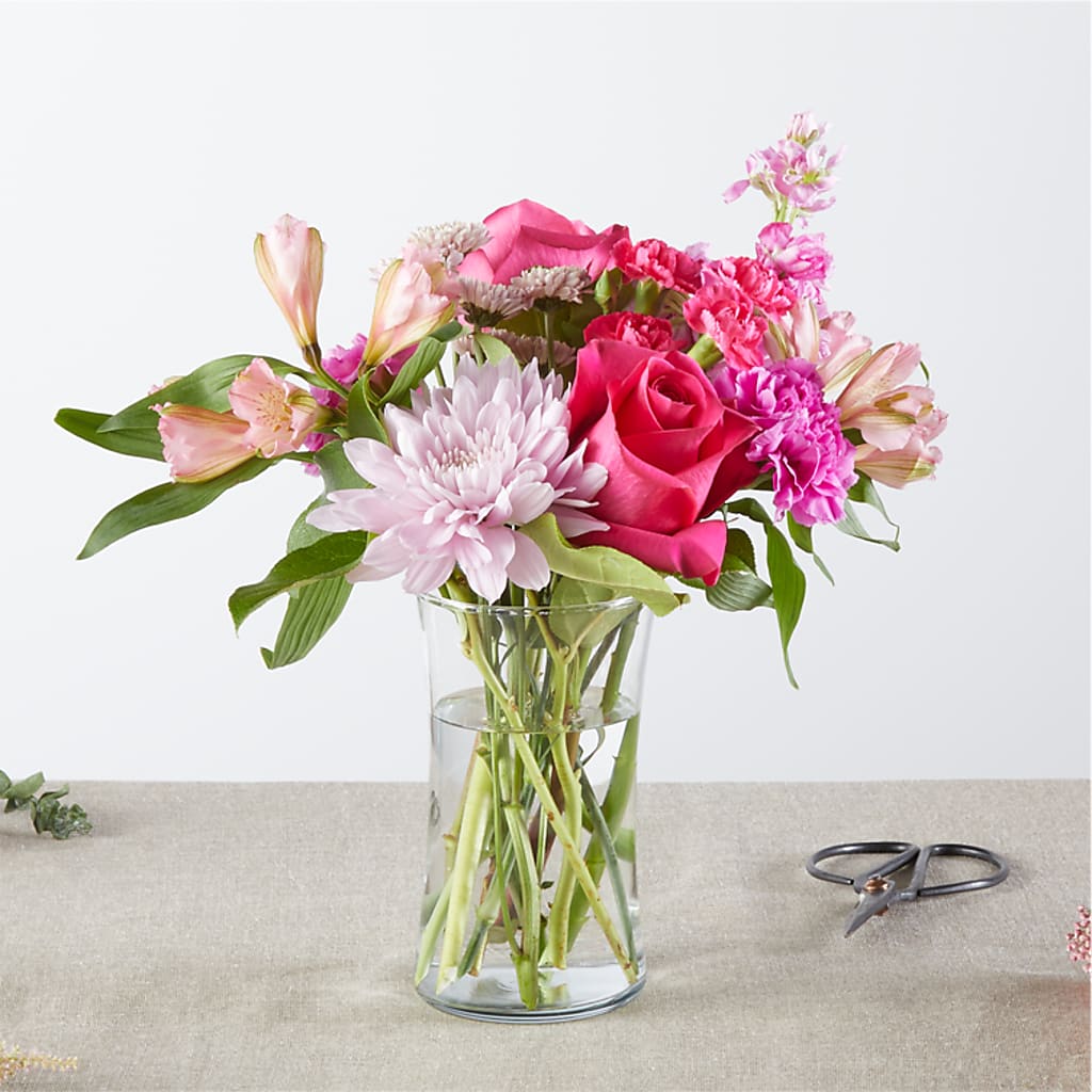 Pink Ribbon - A Florist Original –  Usa Flowershop Llc, Pompano Beach FL