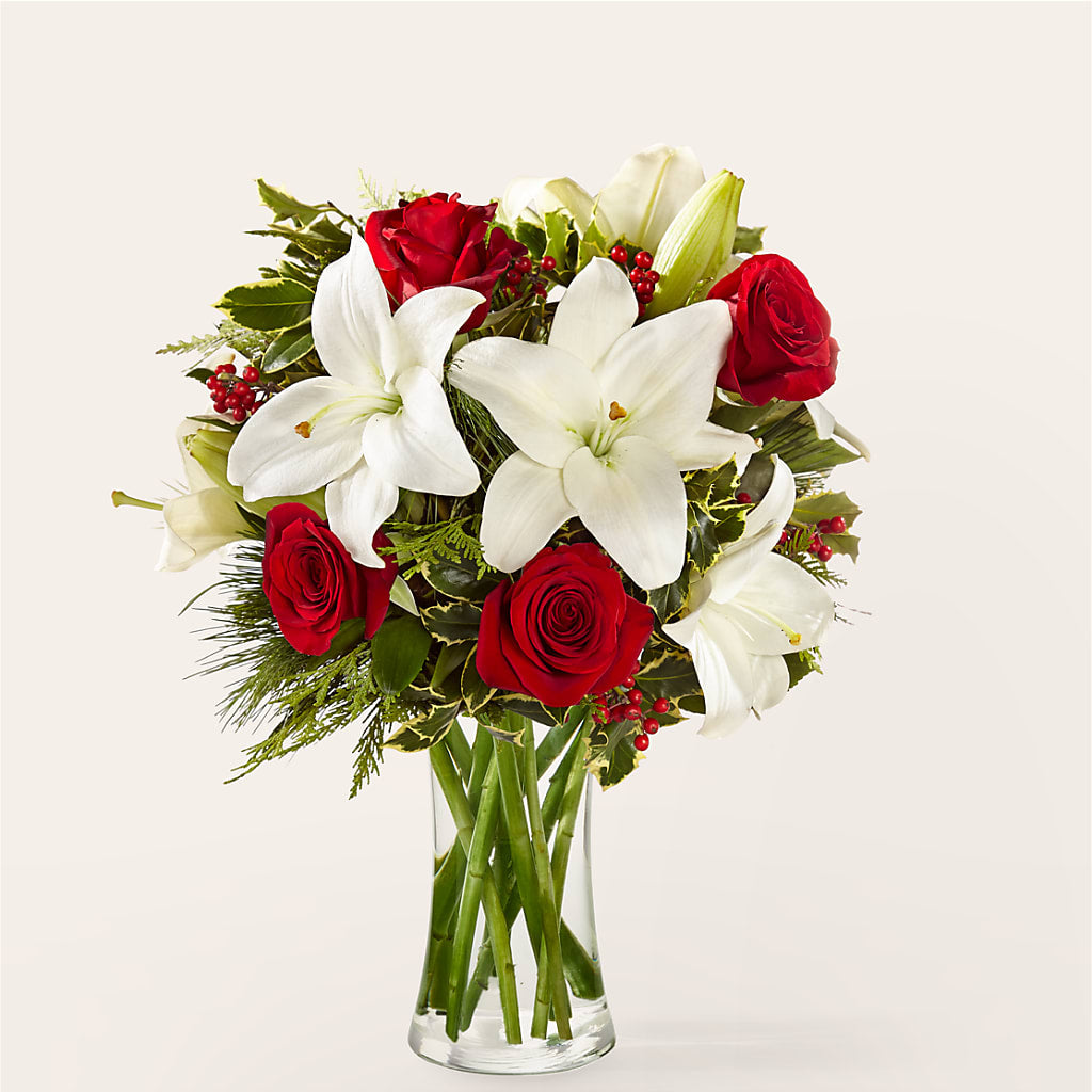 Sparkling Snowflakes Bouquet –  Usa Flowershop Llc, Pompano Beach FL