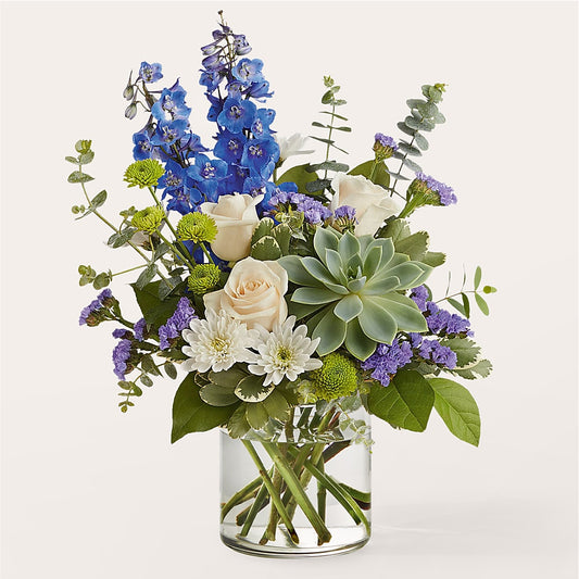 Cerulean Waves Bouquet –  Usa Flowershop Llc, Pompano Beach FL