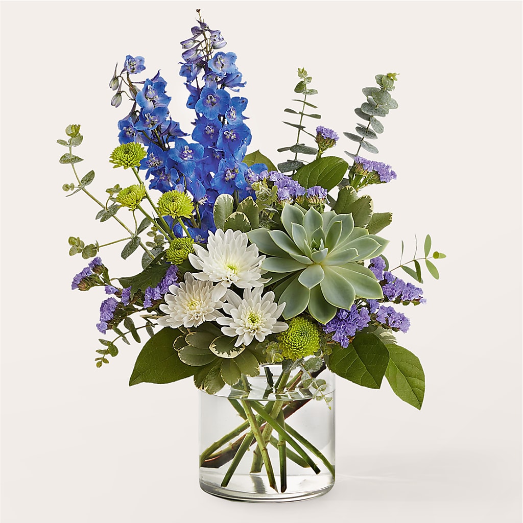 Cerulean Waves Bouquet –  Usa Flowershop Llc, Pompano Beach FL