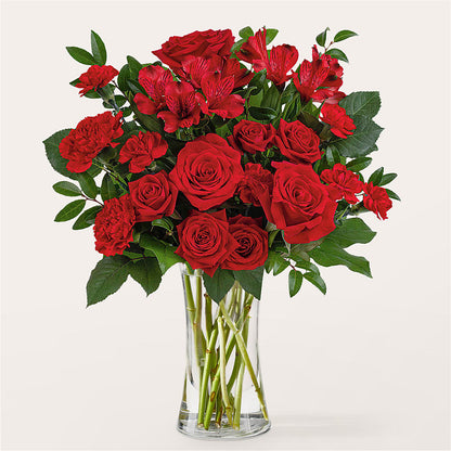 Brilliant Ruby Bouquet –  Usa Flowershop Llc, Pompano Beach FL