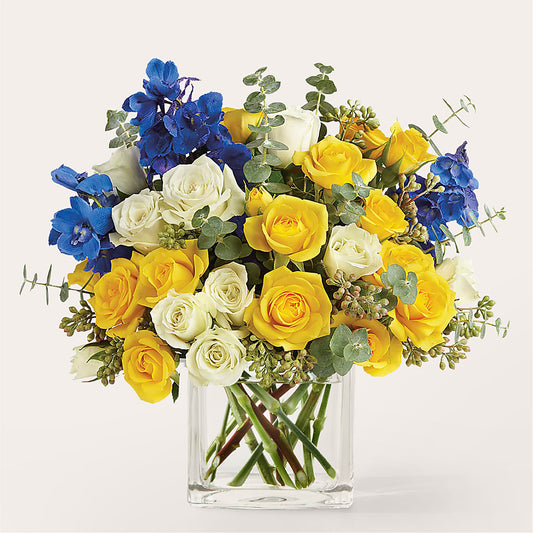 Sparkling Citrine Bouquet –  Usa Flowershop Llc, Pompano Beach FL