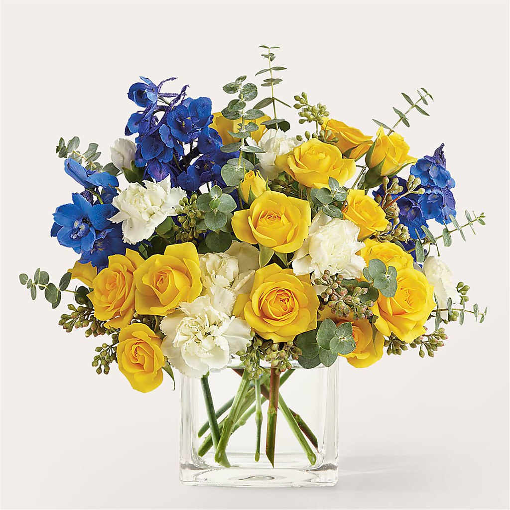 Sparkling Citrine Bouquet –  Usa Flowershop Llc, Pompano Beach FL