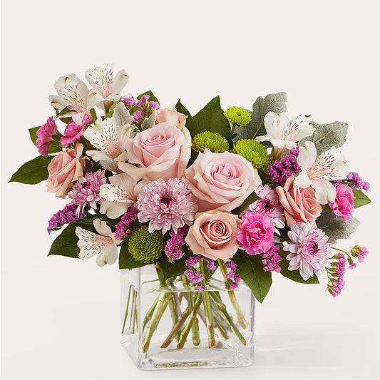 Pink Suede Bouquet –  Usa Flowershop Llc, Pompano Beach FL