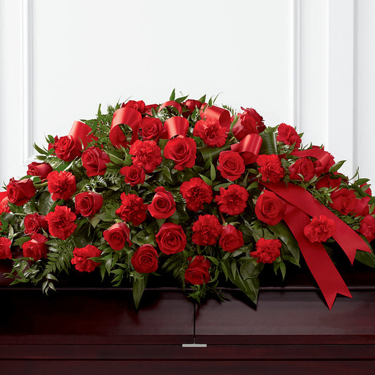 Tribute of Life Casket Spray –  Usa Flowershop Llc, Pompano Beach FL