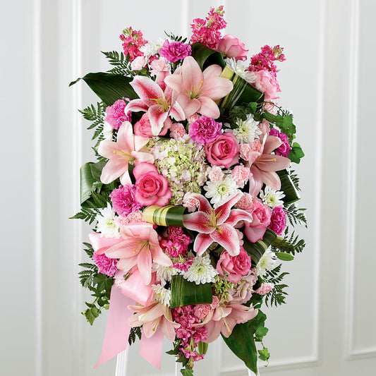 Comforting Standing Spray –  Usa Flowershop Llc, Pompano Beach FL