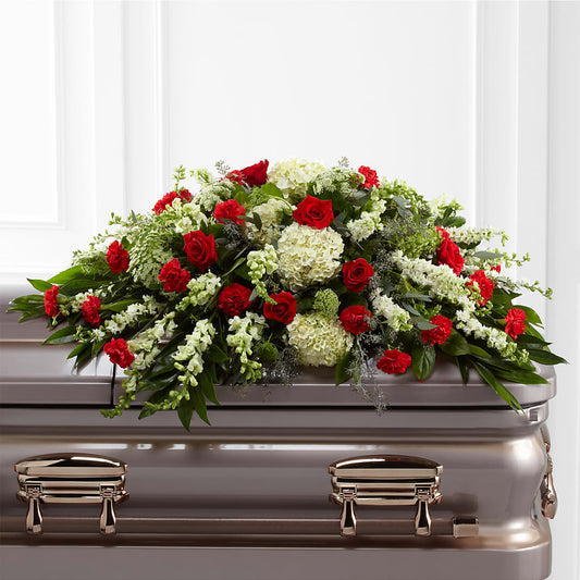 Sincerity Casket Spray –  Usa Flowershop Llc, Pompano Beach FL