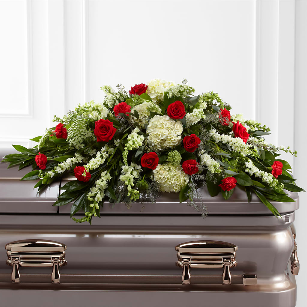 Sincerity Casket Spray –  Usa Flowershop Llc, Pompano Beach FL