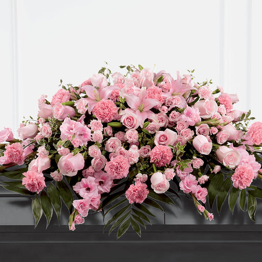 Garden of Comfort Casket Spray (Standard) –  Usa Flowershop Llc, Pompano Beach FL
