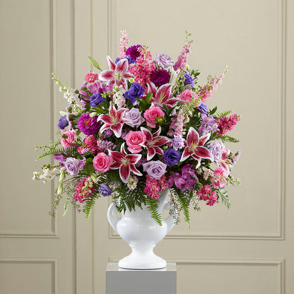 Peaceful Tribute Arrangement –  Usa Flowershop Llc, Pompano Beach FL