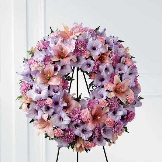 Beloved Friend Wreath –  Usa Flowershop Llc, Pompano Beach FL