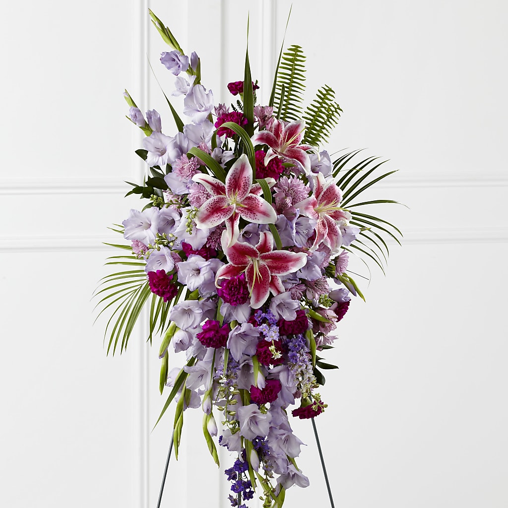 Tender Touch Standing Spray –  Usa Flowershop Llc, Pompano Beach FL