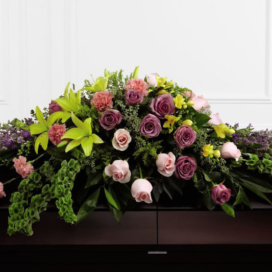 Forever Beloved Casket Spray –  Usa Flowershop Llc, Pompano Beach FL