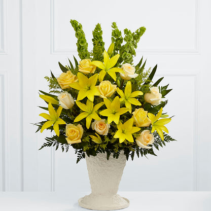 Golden Memories Arrangement –  Usa Flowershop Llc, Pompano Beach FL