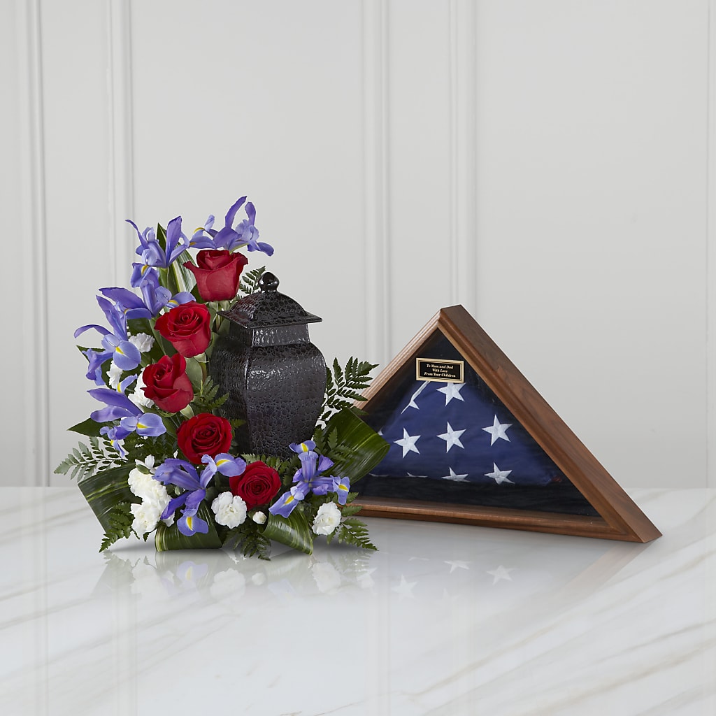 Patriotic Tribute Arrangement –  Usa Flowershop Llc, Pompano Beach FL